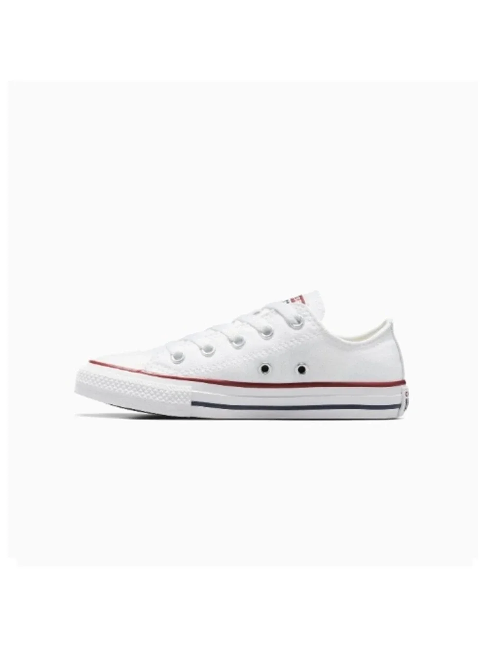 Converse Chuck Taylor All Star Low Top White Youth Sneakers Size 2 NWB