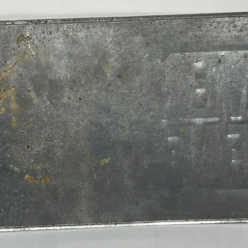 Borax Soap Metal Advertising Sign Embossed Clover Leaf 19 x‎ 7 Vintage 1974