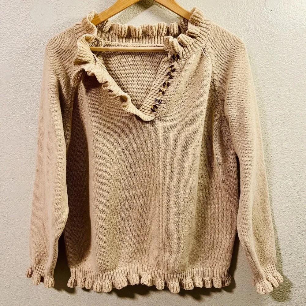 The Unbranded Brand brown ruffle