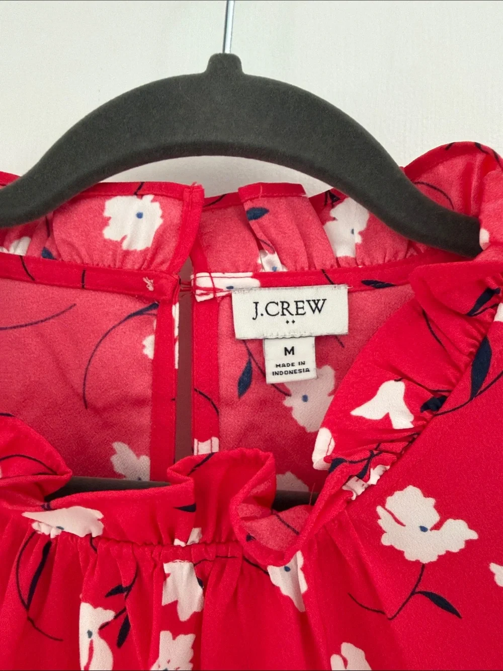 J. Crew bright red