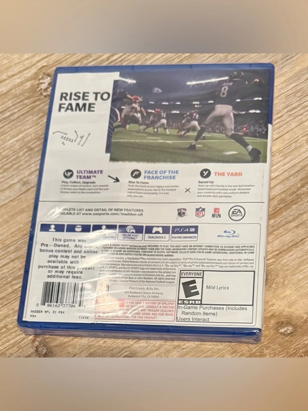 Playstation 4 madden nfl