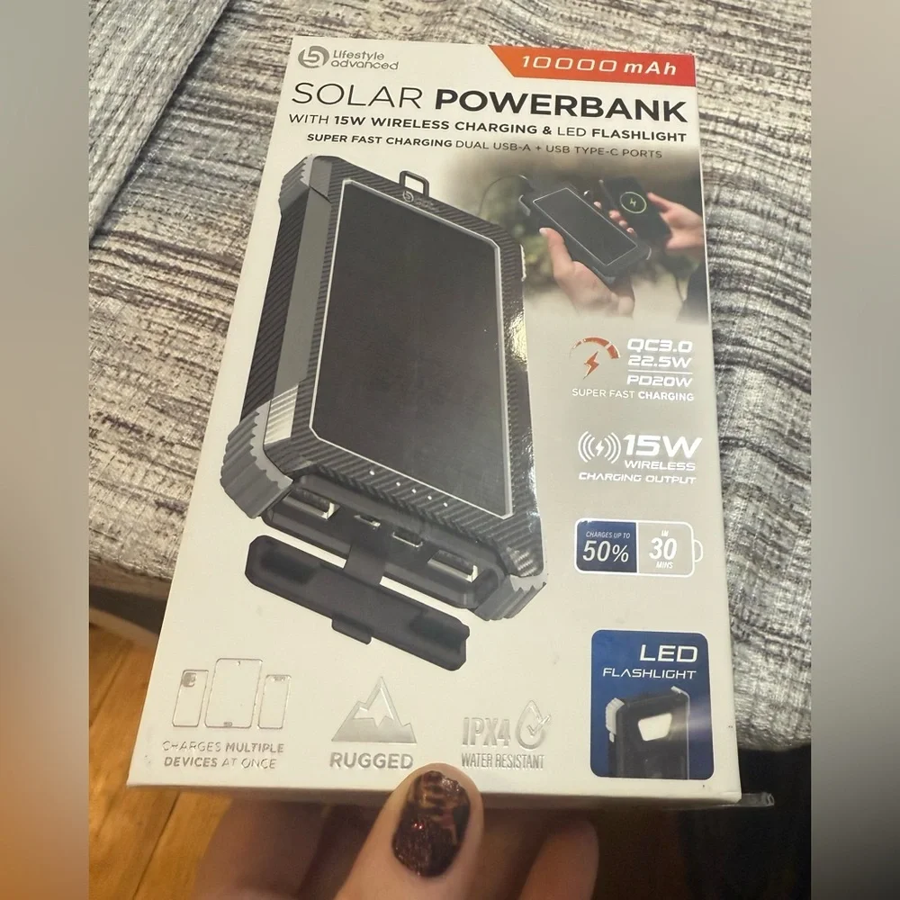 lifestyle advanced solar powerbank