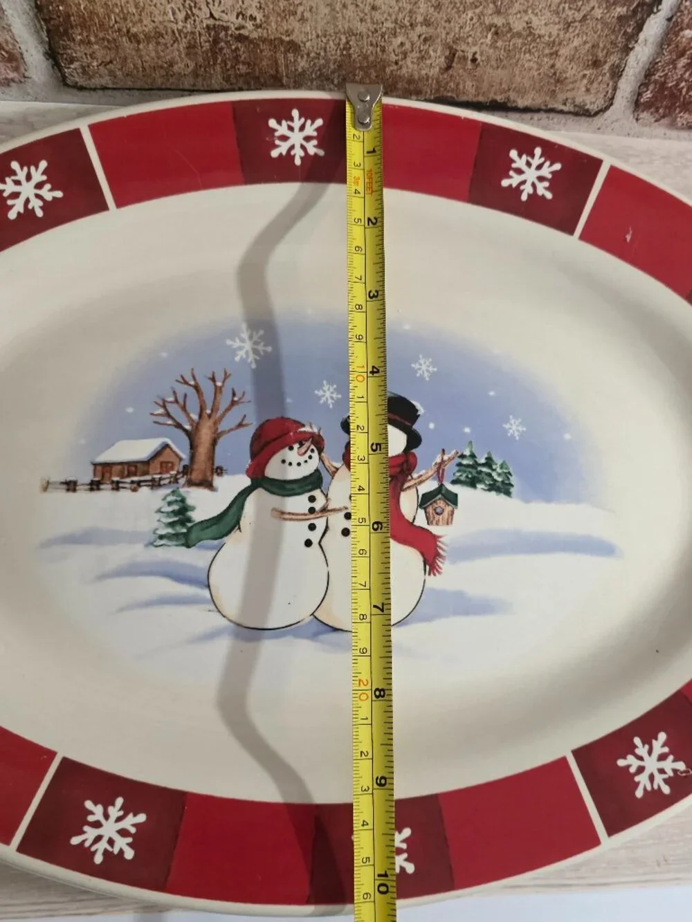 N/A snowman couple
