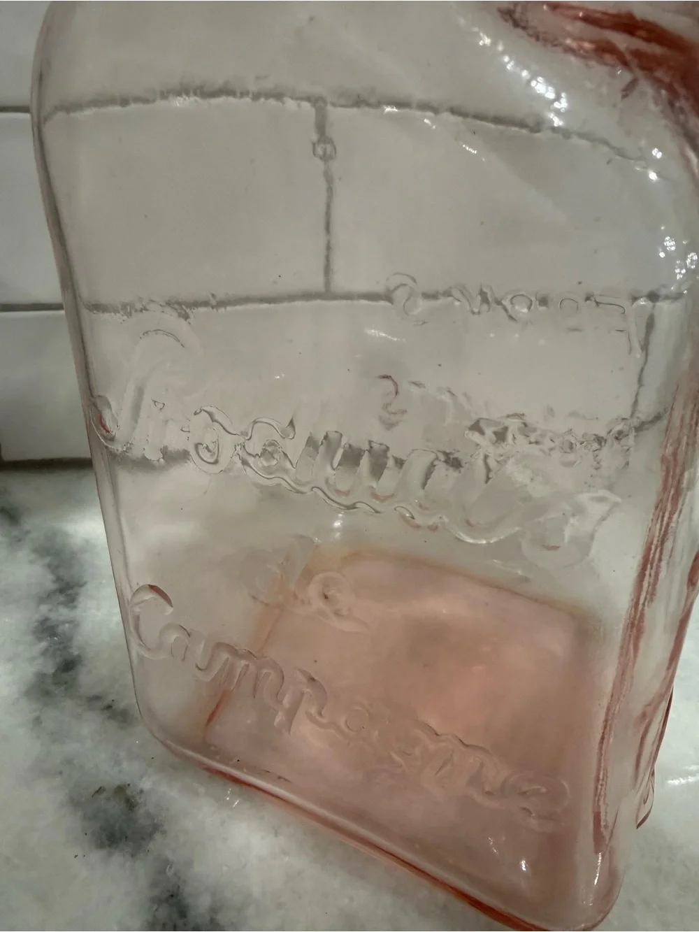 Italian decorative pink