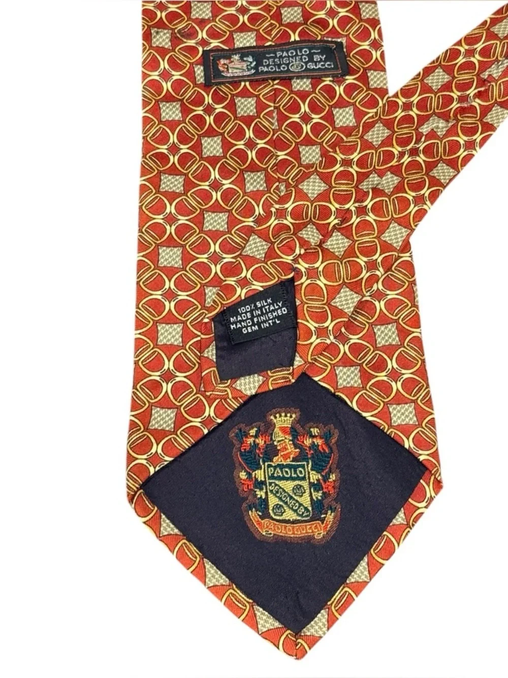 Paolo Gucci silk tie