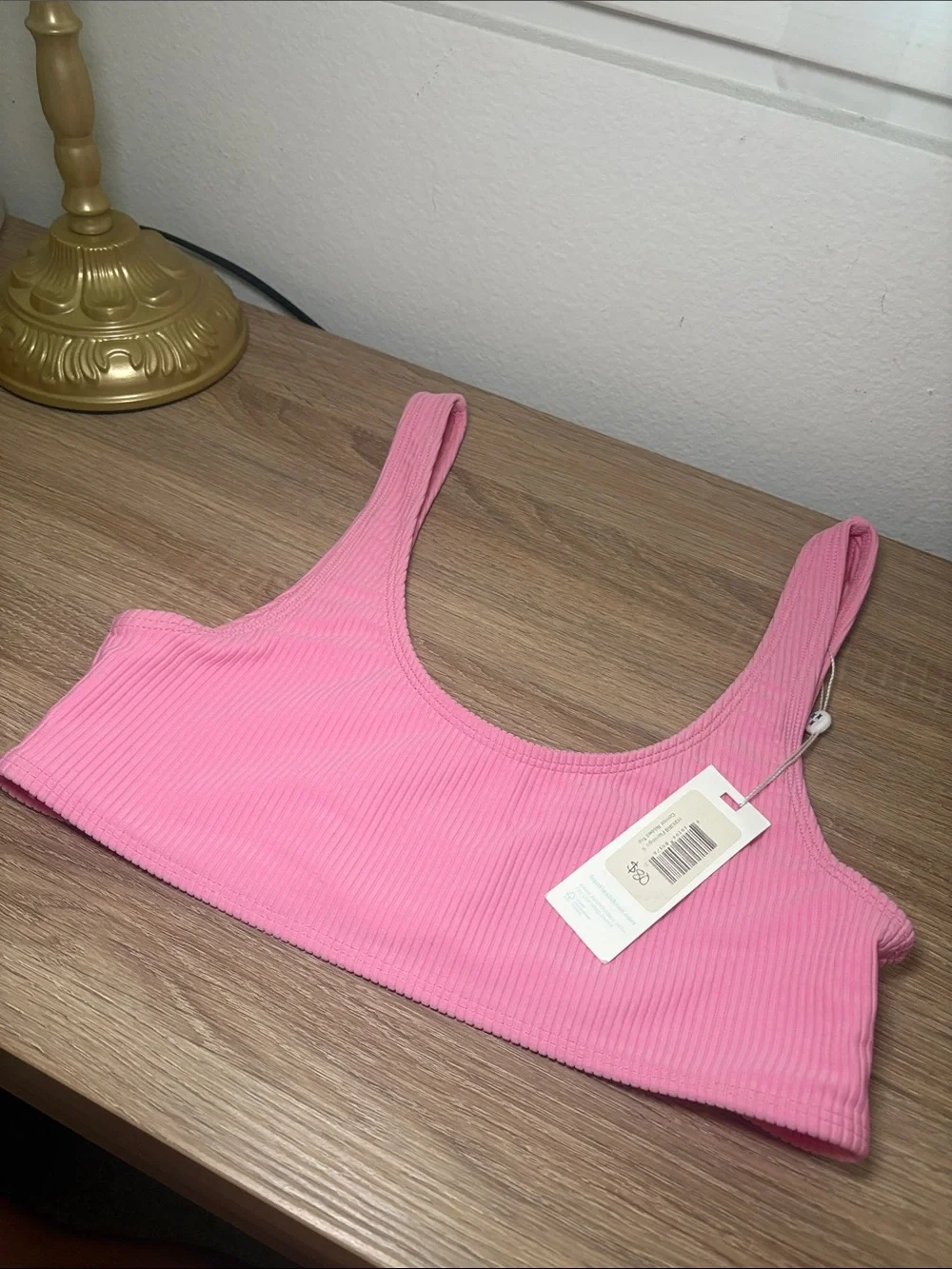Frankies Bikinis ribbed scoop