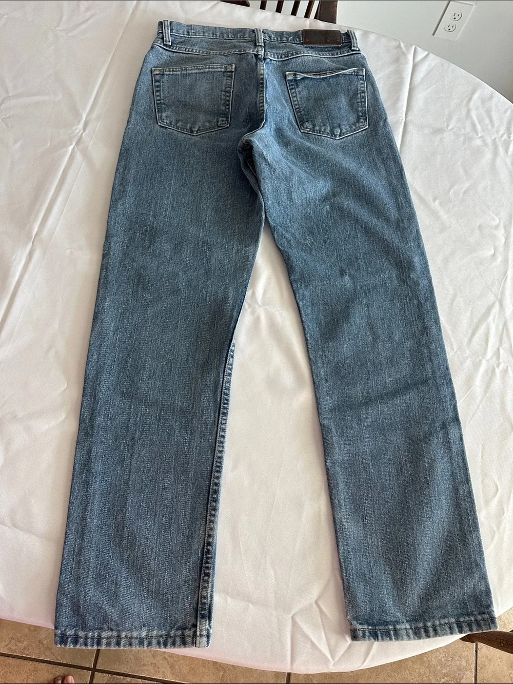Magellan Outdoors Men's Straight-Leg Denim Jeans - Medium Blue