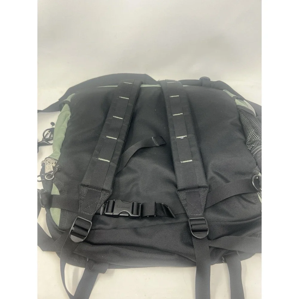 LL Bean Messenger Bag‎ Backpack Carry On Computer Green Convertible