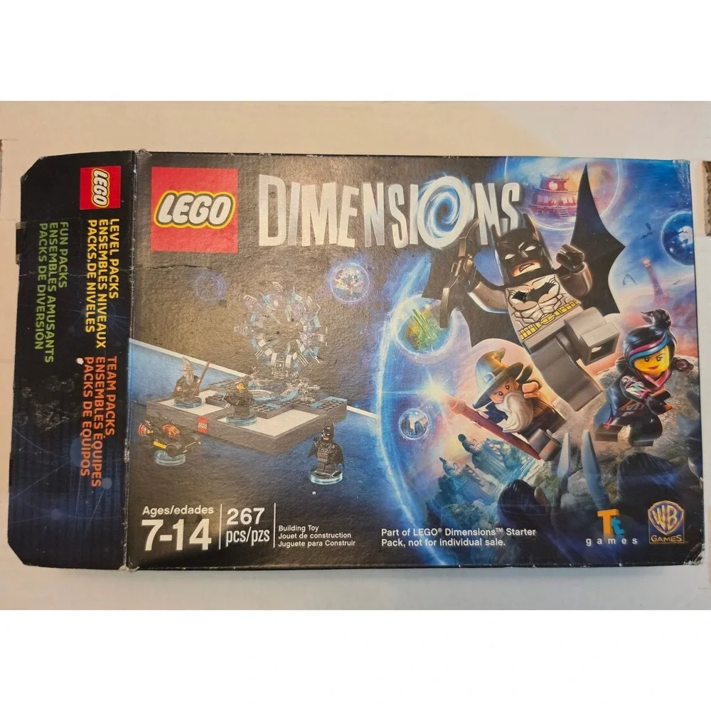 Lego Dimensions Partial Starter Pack Open box Sealed Bags Batman Gandalf 72100