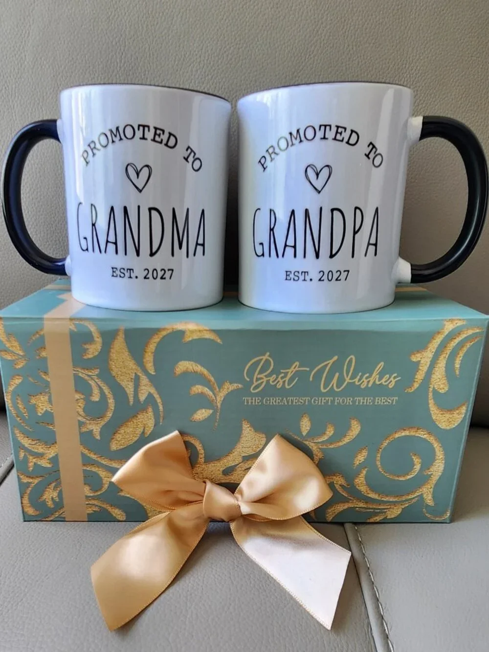 New: Pregnancy Announcement Mug Set 