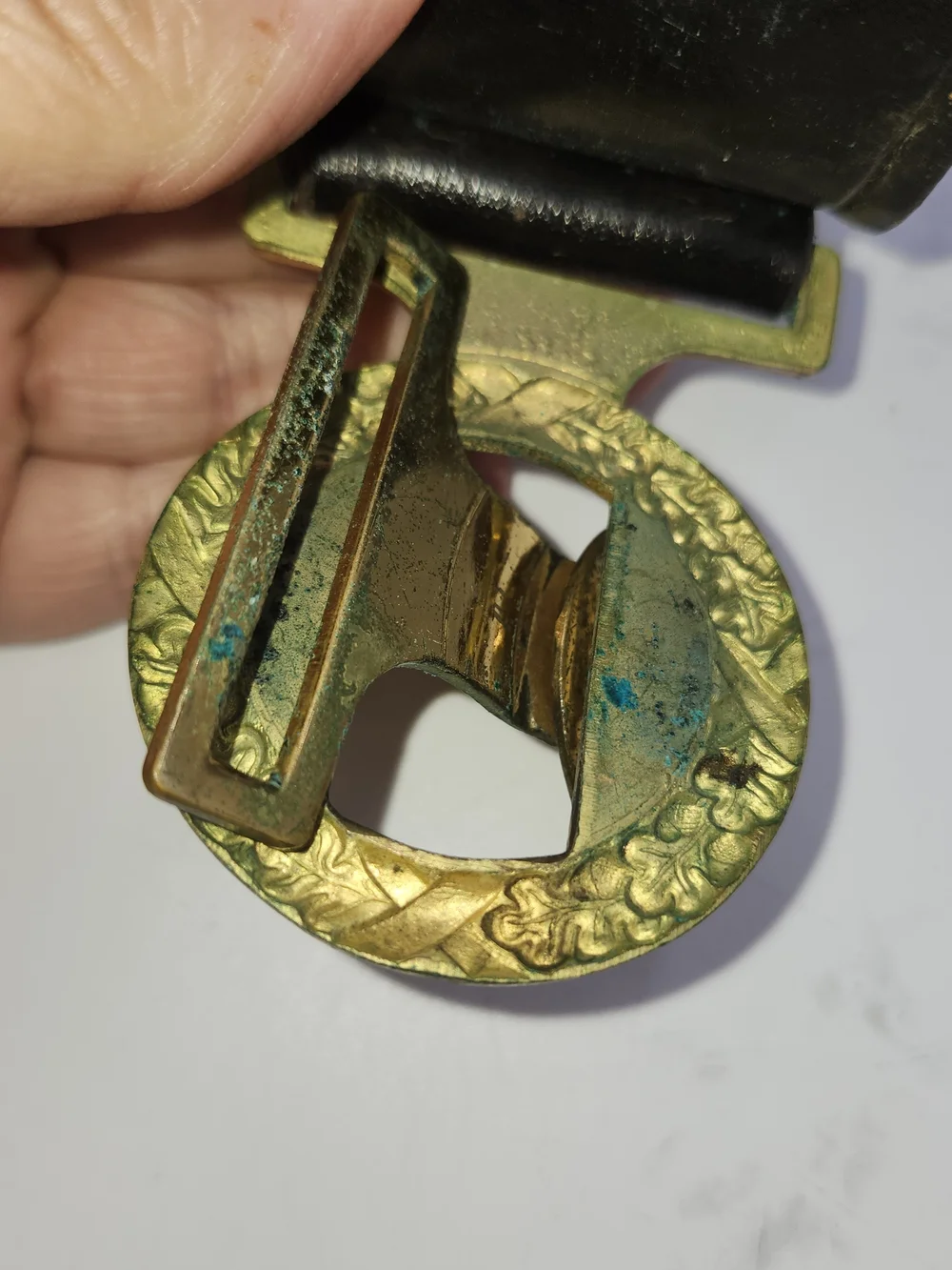 N/A leather belt