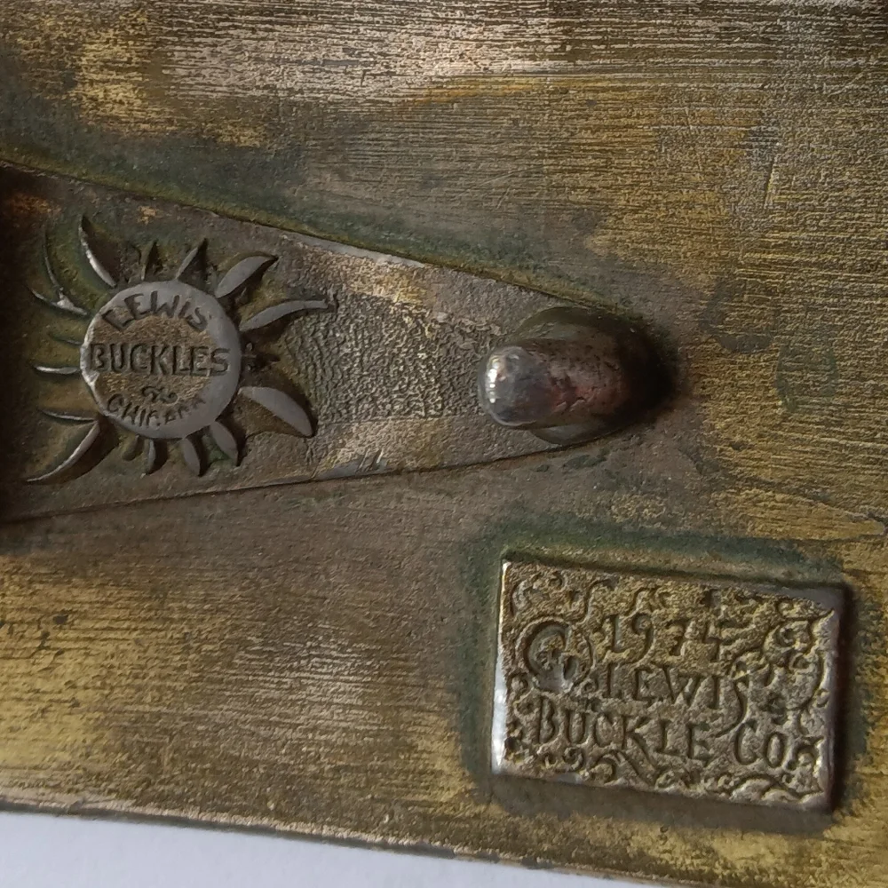 Lewis Buckle Co. vintage men