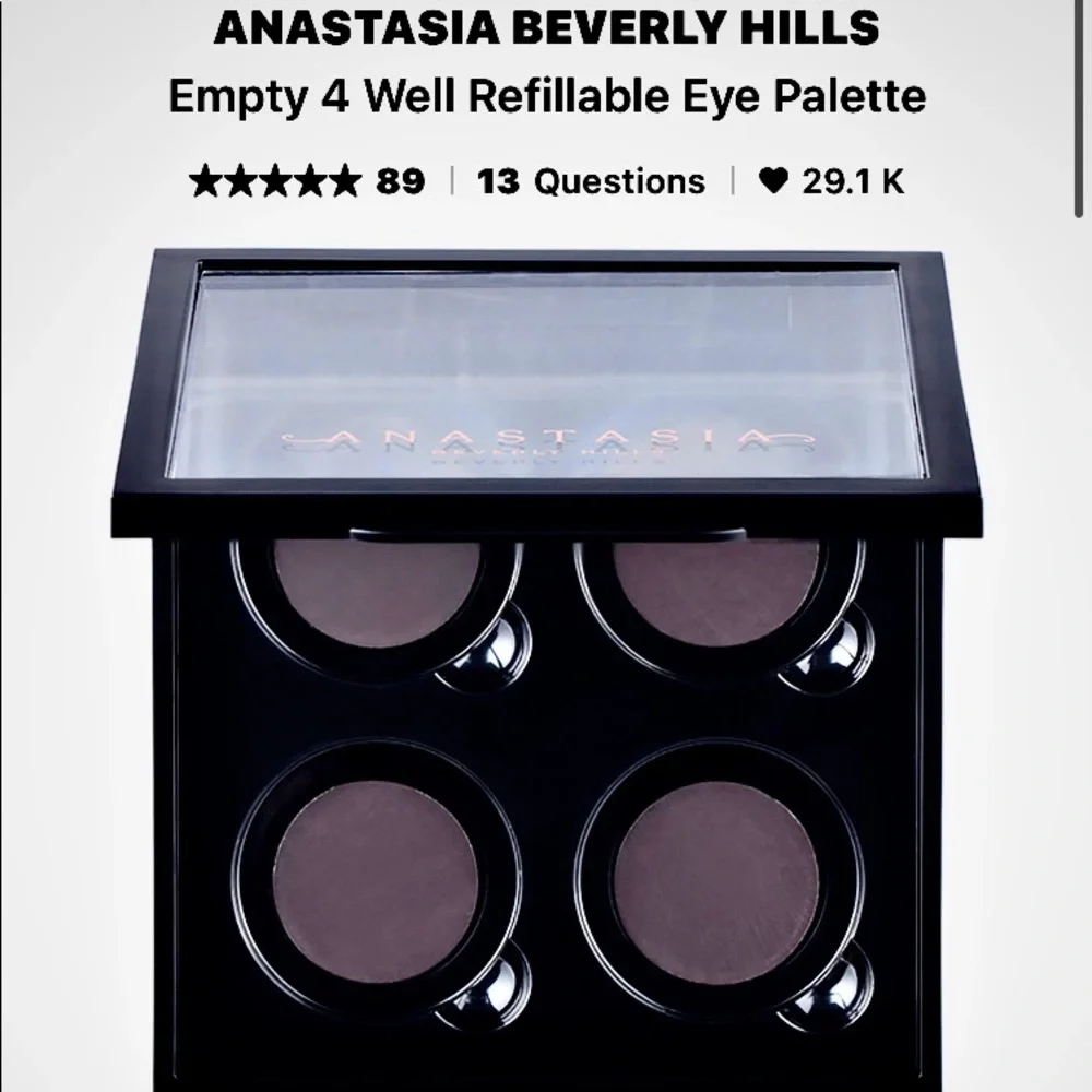 Anastasia Beverly Hills refillable compartments