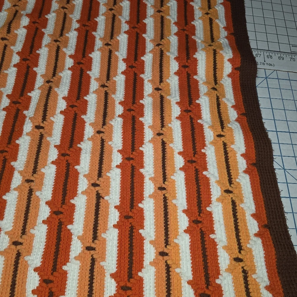 Handmade crotchet afghan