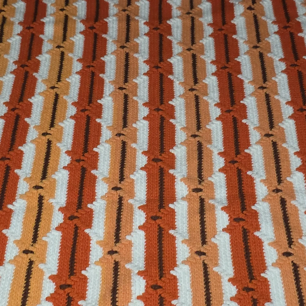 Handmade crotchet afghan