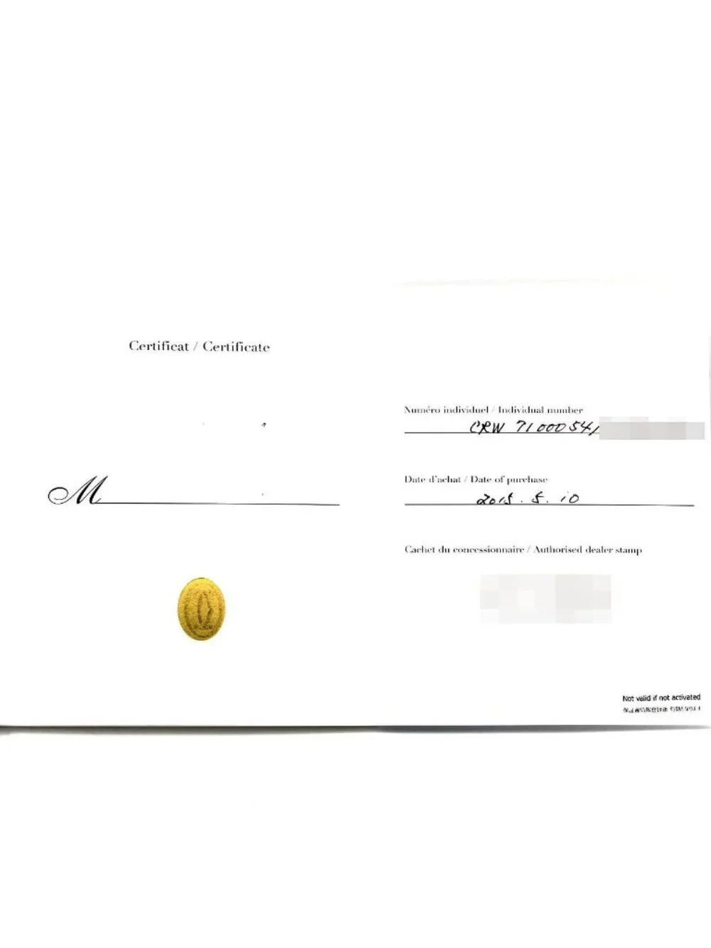 Cartier brand name