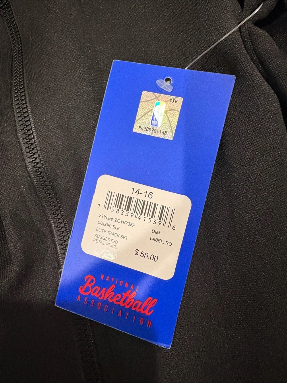 NBA fabric basketball sweat