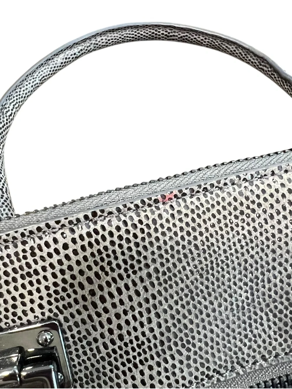 Chez textured snakeskin