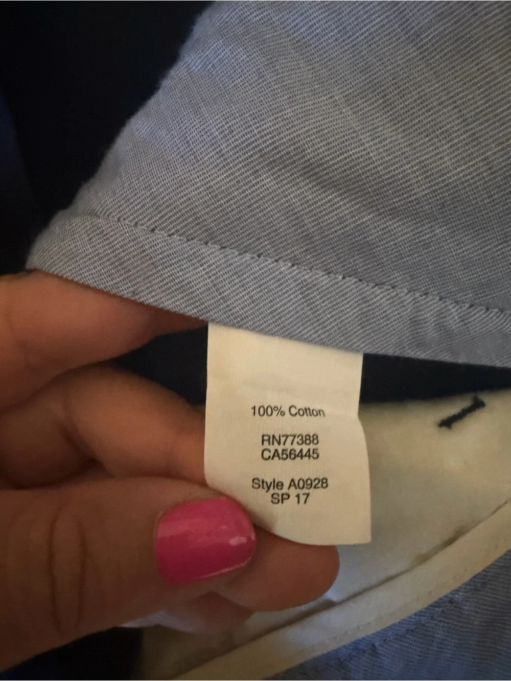 J. Crew classic navy