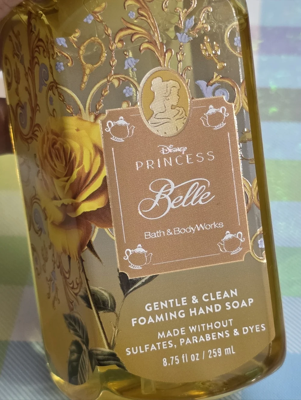 Bath Body Works Disney Princess Rapunzel & Belle Foaming Hand Soap Set NEW RARE