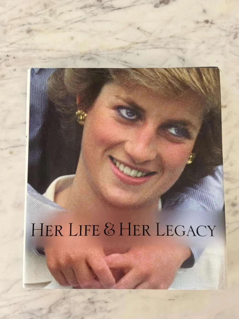 Vintage 1997 Diana Her Life & Her Legacy Coffee Table Book by Anthony Holden