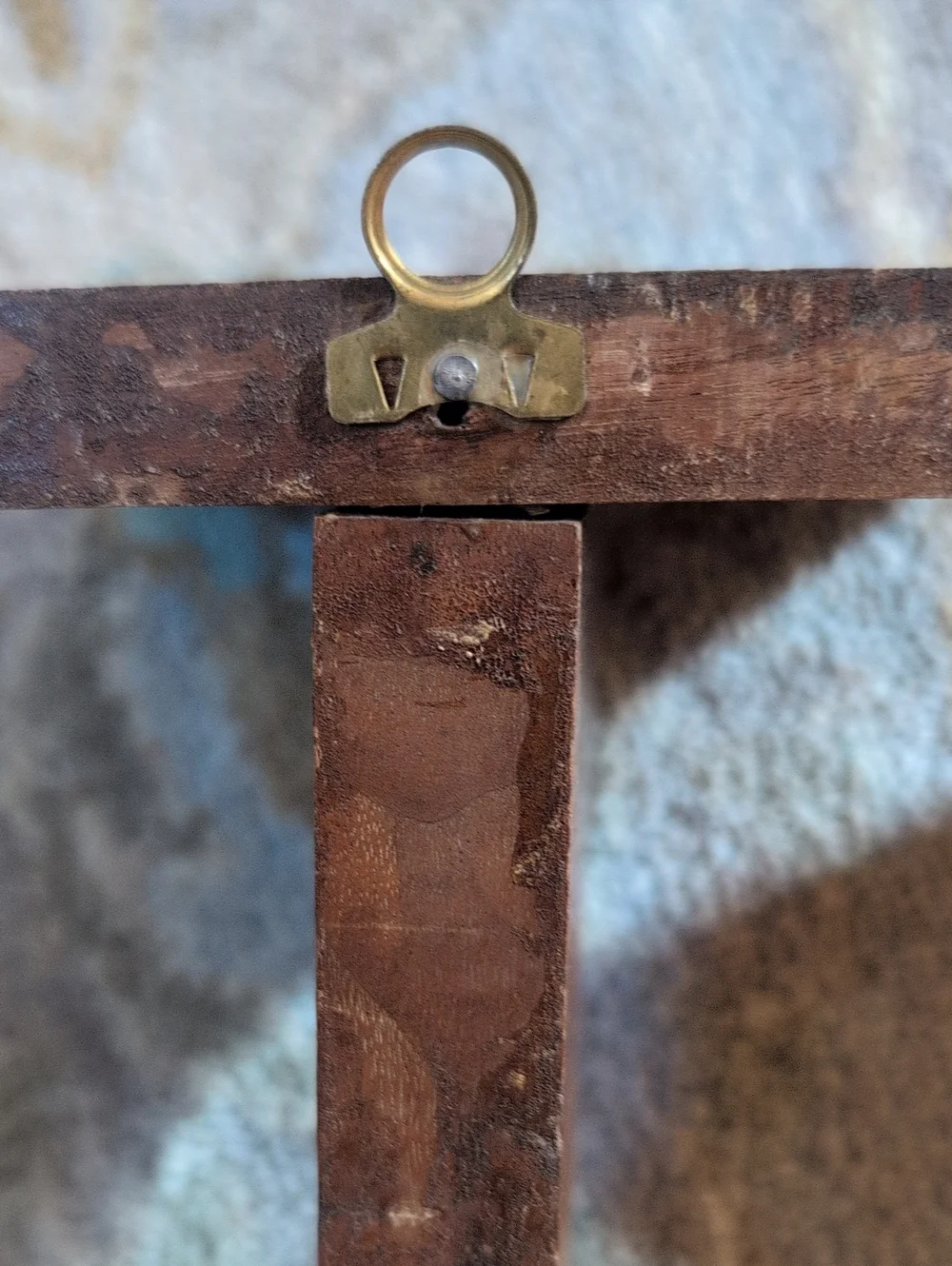 Vintage pair wooden