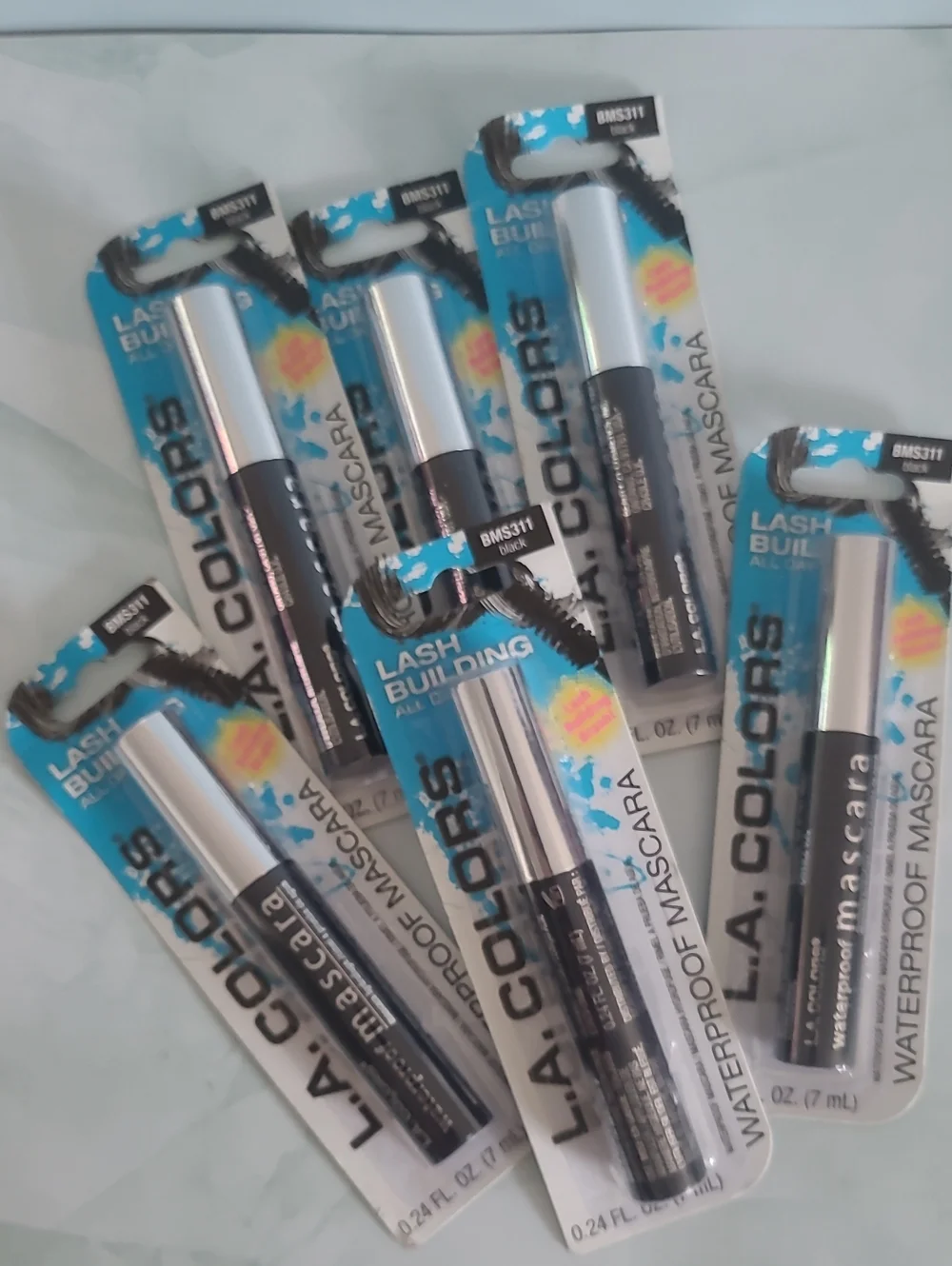 L.A. Colors .. Set‎ of 6 .. New Sealed .. Black