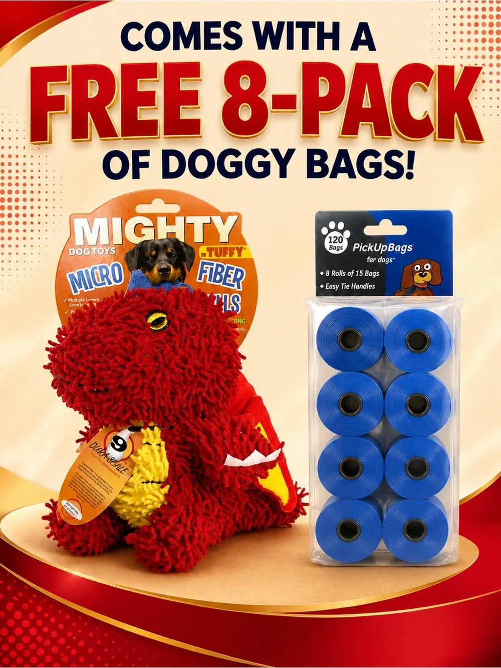 Mighty microfiber red