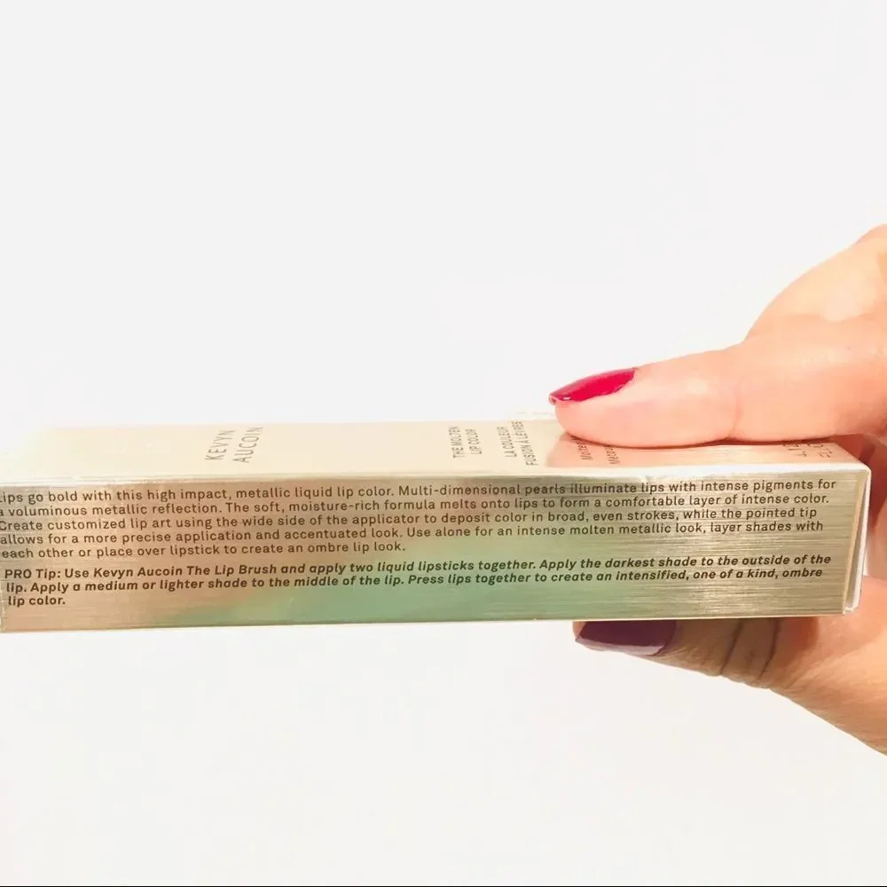 Kevyn Aucoin The Molten Lip Color Titanium liquid lipstick