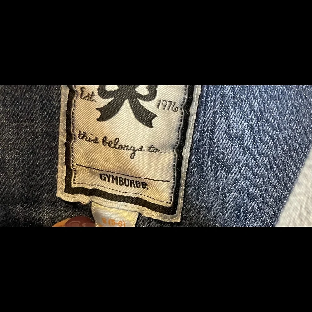Gymboree crop blue