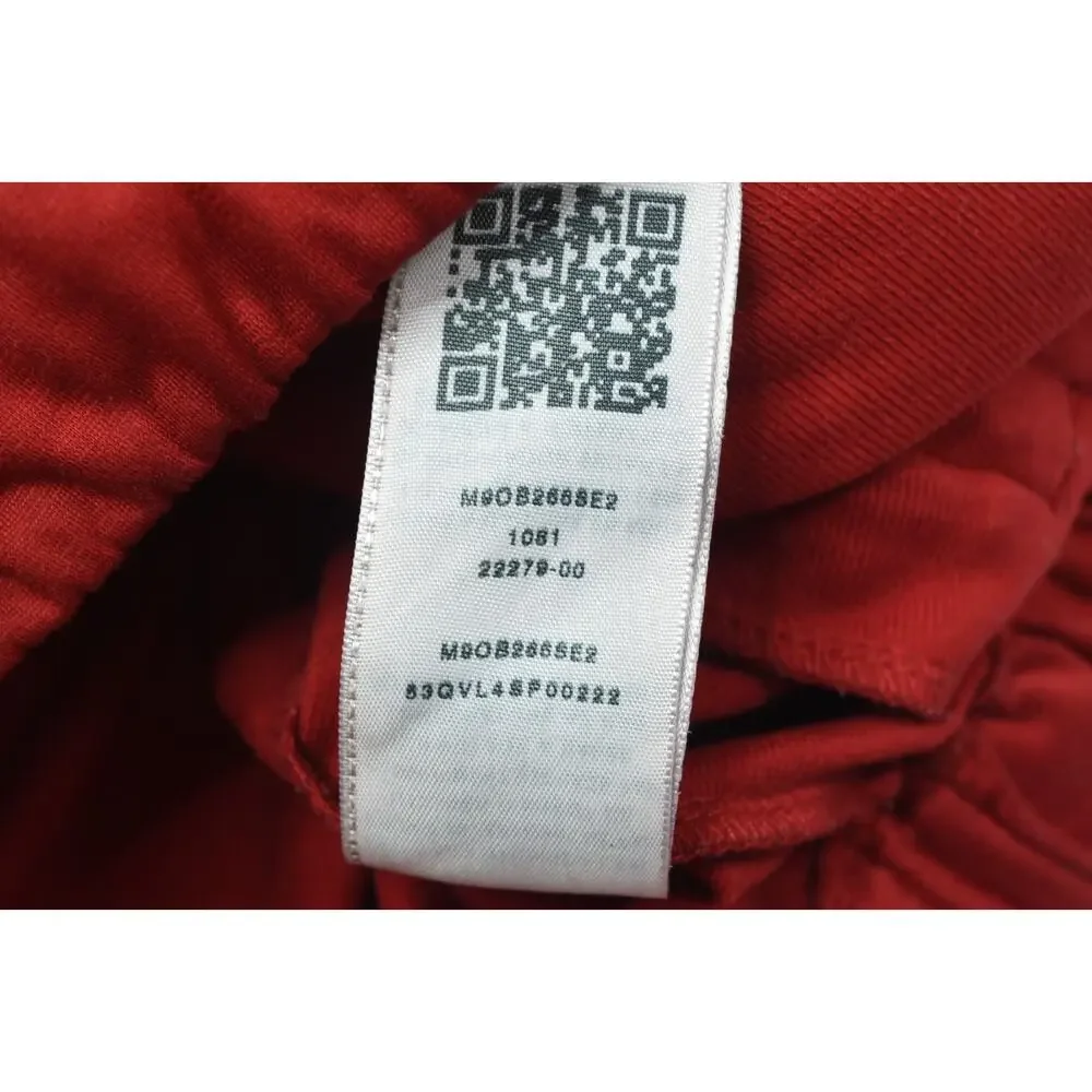 True Religion World Tour Track Jacket Mens 2XL Red Black Long Sleeve Full-Zip