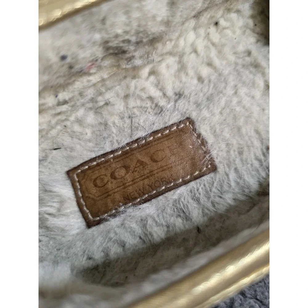 Coach penny loafers