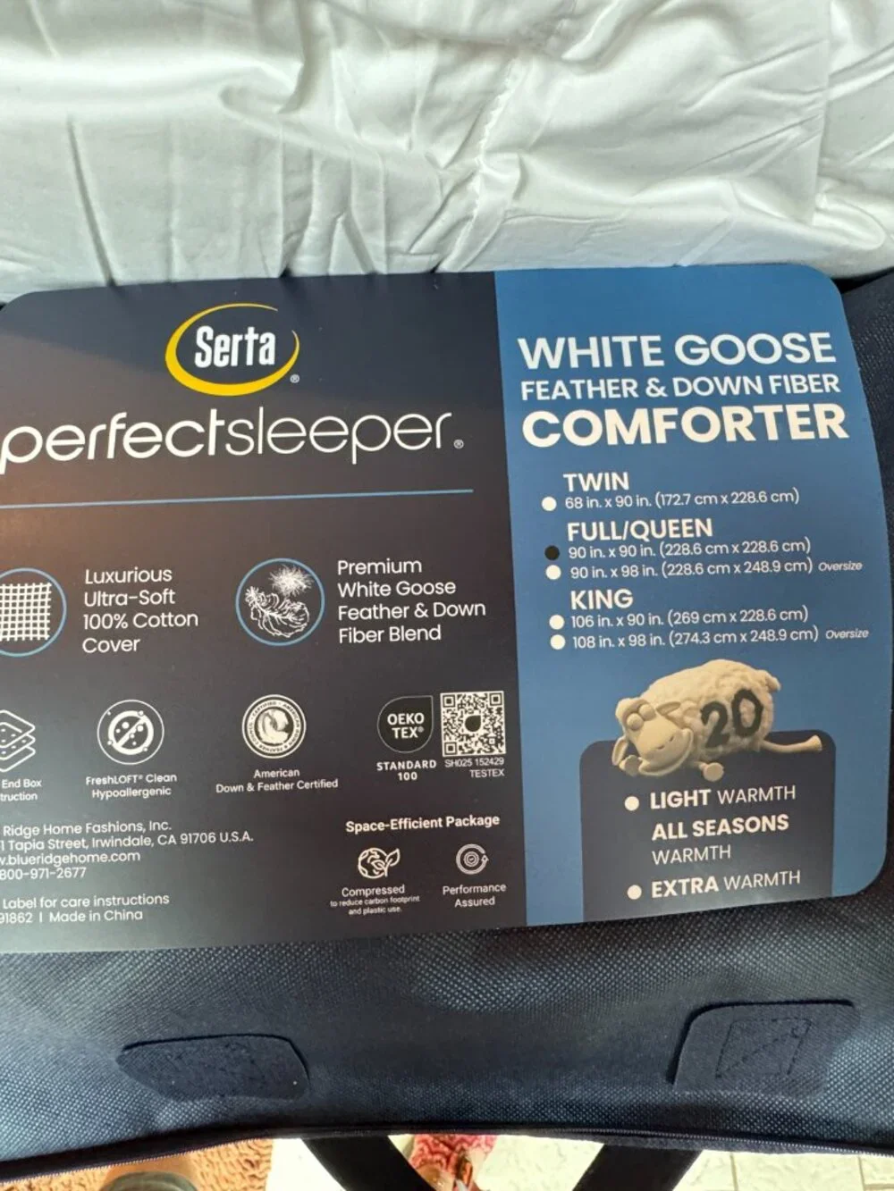 Serta perfectsleeper white