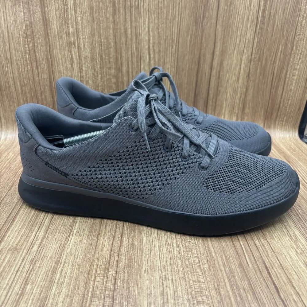 Kizik Lima Hands Free Graphite Gray Black Mens Size‎ 15 Athletic Sneakers NEW