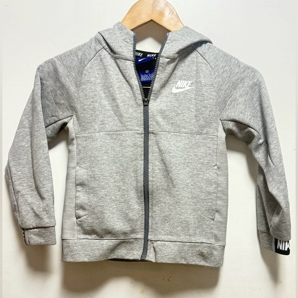 Nike Kids Heather Gray Hoodie