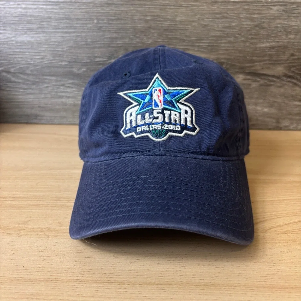 NBA All Star Weekend Hat Cap Strap Back Blue Dallas‎ 2010 Adidas
