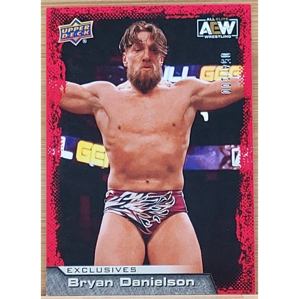 2022 UPPER DECK AEW BRYAN DANIELSON‎  EXCLUSIVES #D/100