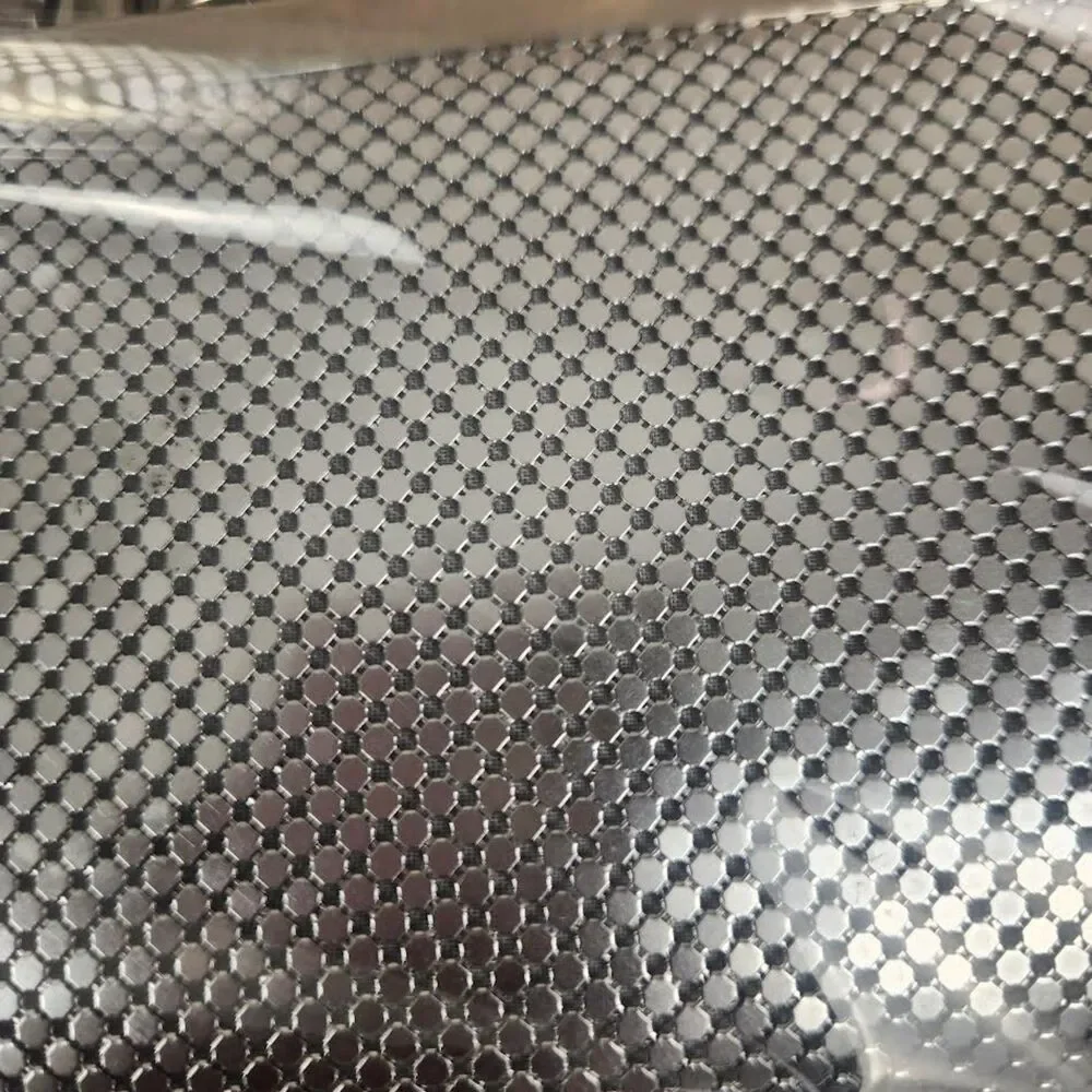 Vintage Valerie Stevens Women's Silver Mesh Clutch Purse With Chain & Mirror