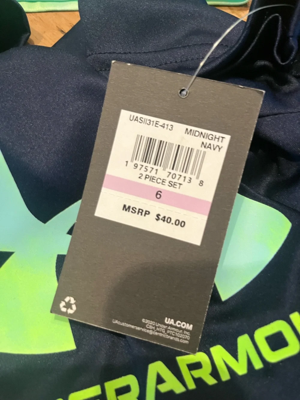 Under Armour midnight navy