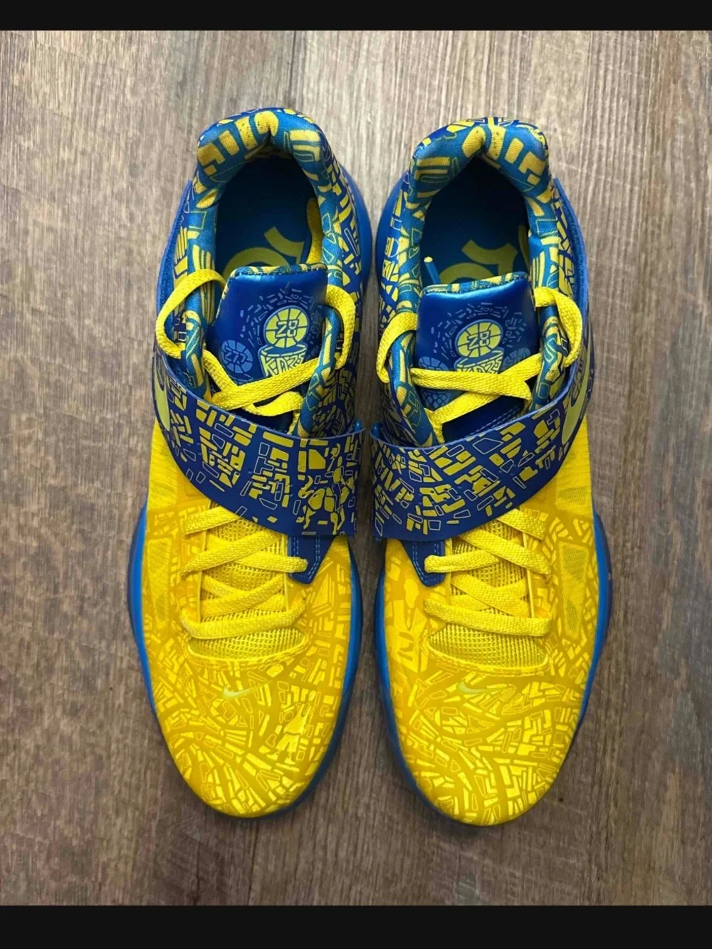 Nike Zoom KD 4 IV Scoring Title 2025 Yellow Blue Durant