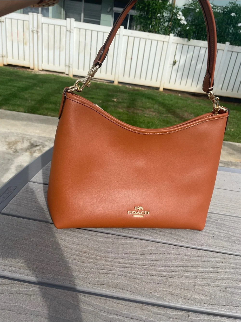 Coach sleek shoulder