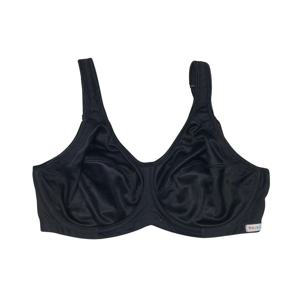 Freya Active Underwired Sports Bra Black High Impact AA4002BK Womens 32F UK US