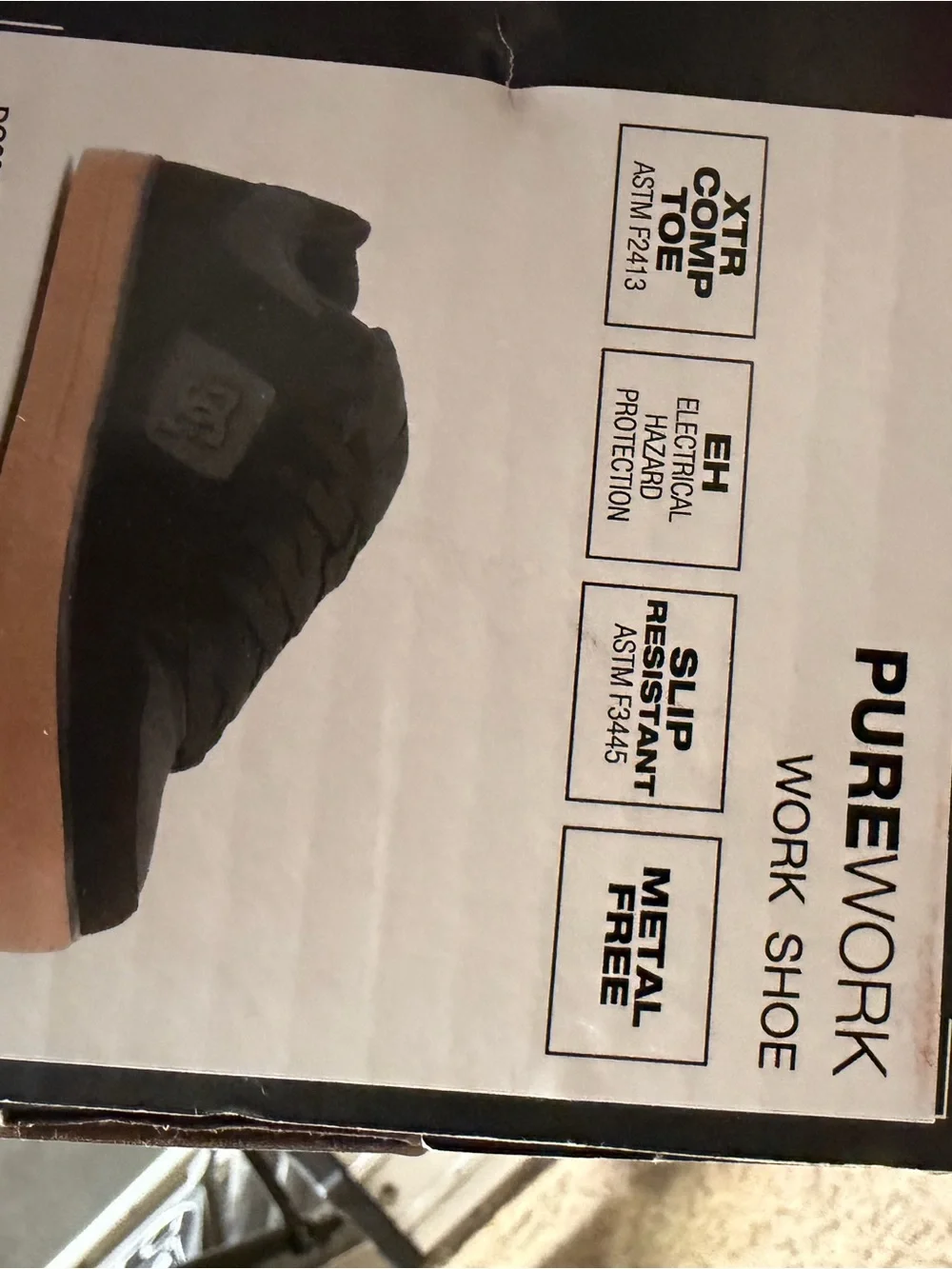 DC toe footbed brown