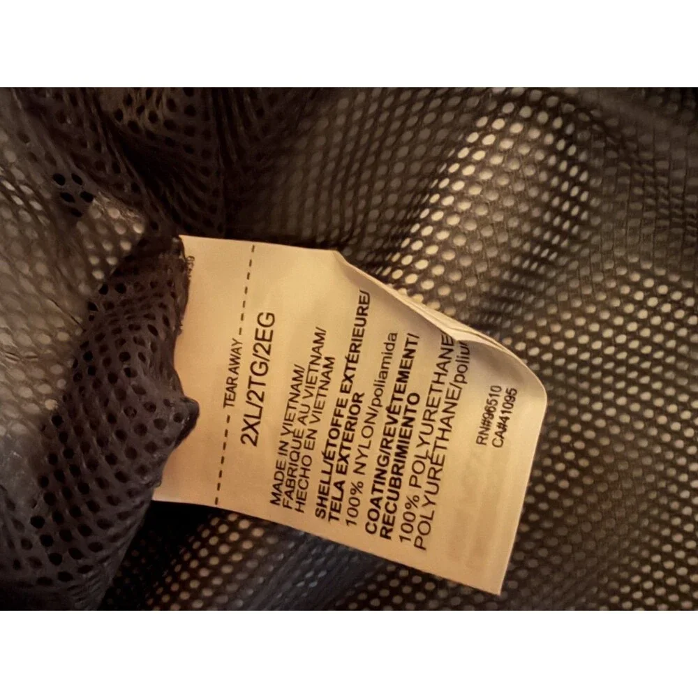 Under Armour Men's Storm Forefront Rain Jacket NWT Gray Hooded Waterproof XXL