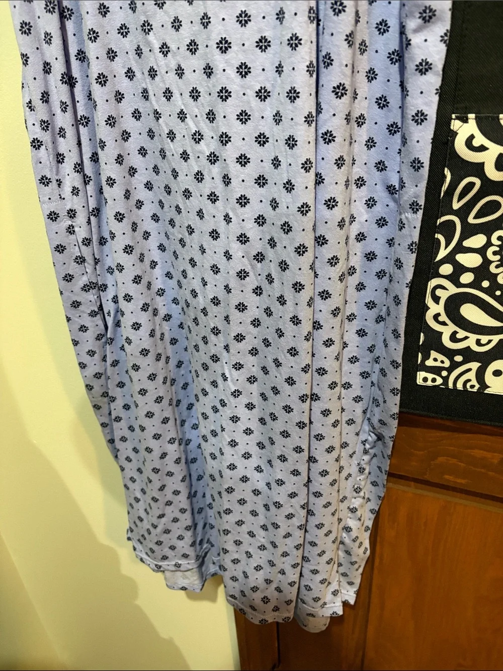 Women’s Lavender Floral Sleep Nightgown - Brand:Aria Collection XL