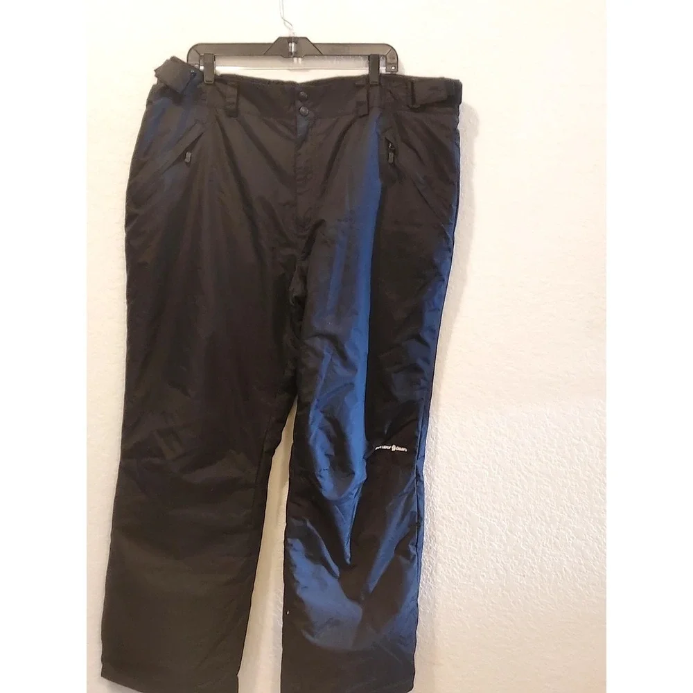 Outdoor Gear Snow Pants Mens Size‎ 2XL Black Waterproof Insulated