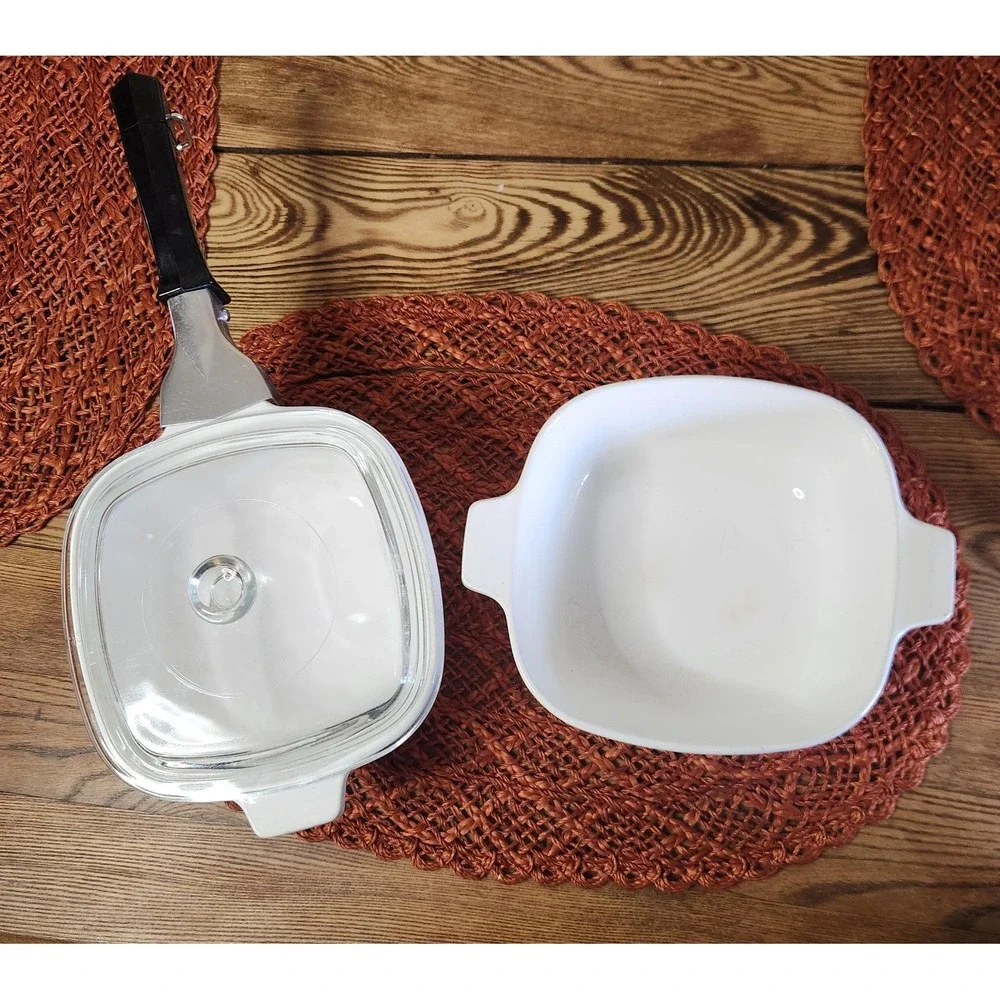 VINTAGE‎ CorningWare 3 piece Set. Blue Cornflower.