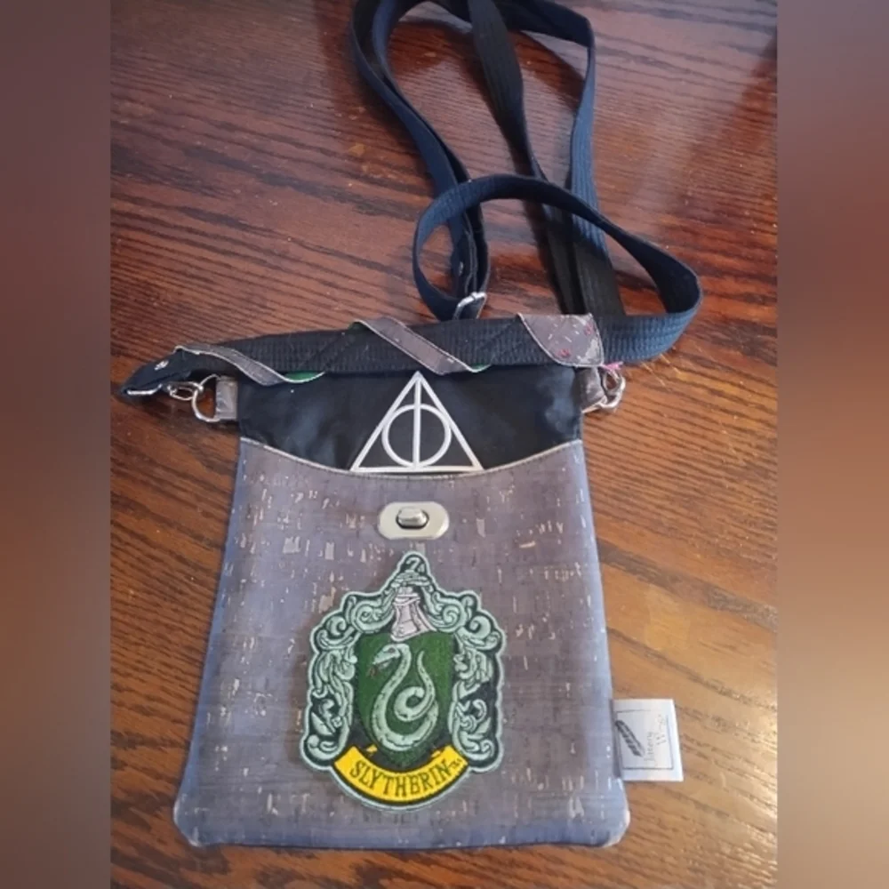 Custom Harry Potter Slytherin Crossbody Bag‎ By Jittery Wings