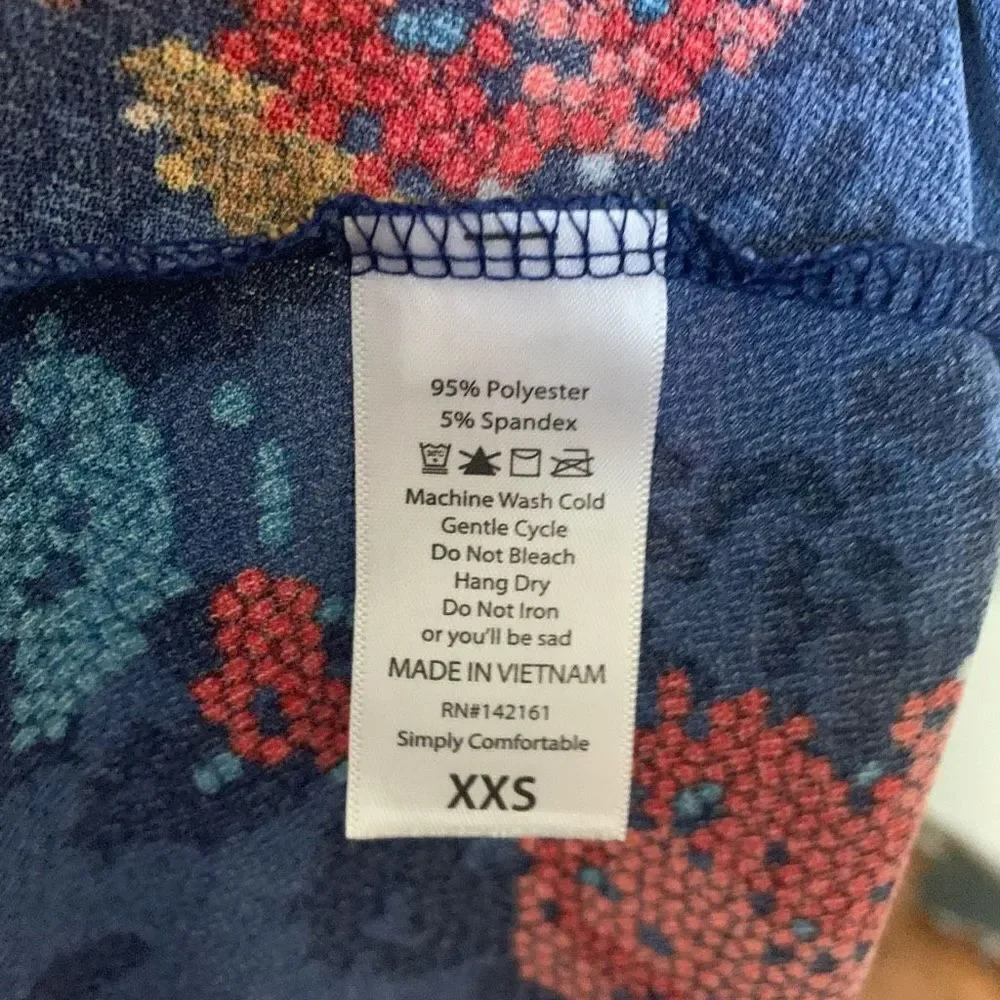 LuLaRoe blue stars