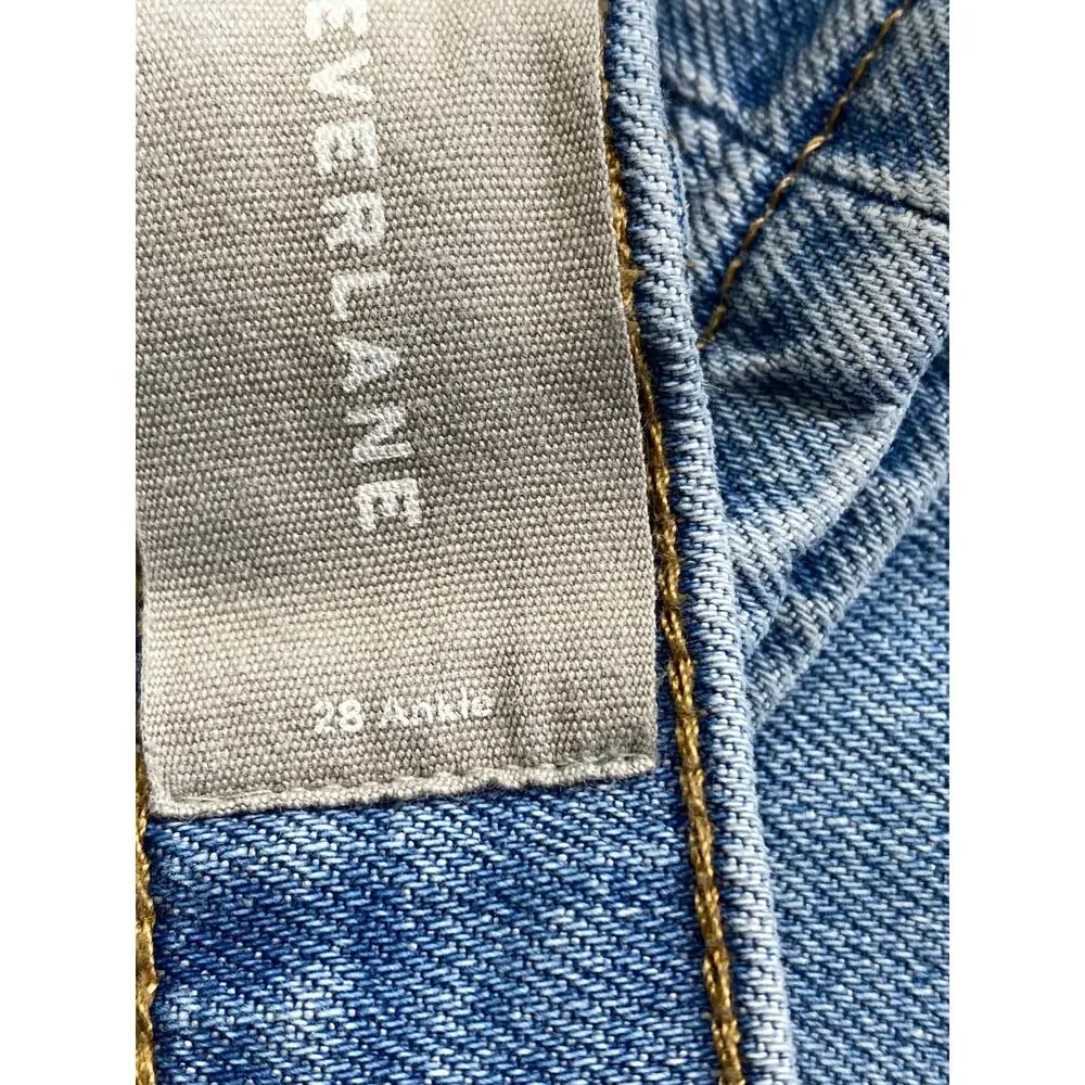 Everlane High Rise Straight Ankle Jeans Womens Size‎ 28 Preppy Normcore Business